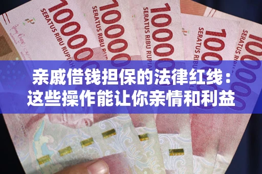 武汉亲戚借钱担保的法律红线：这些操作能让你亲情和利益两不误