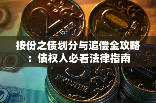 武汉按份之债划分与追偿全攻略：债权人必看法律指南