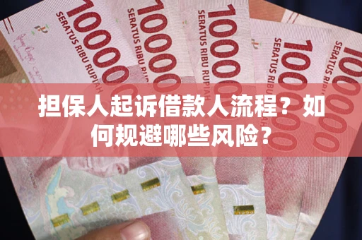 武汉担保人起诉借款人流程？如何规避哪些风险？