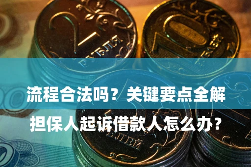 武汉

担保人起诉借款人怎么办？流程合法吗？关键要点全解析