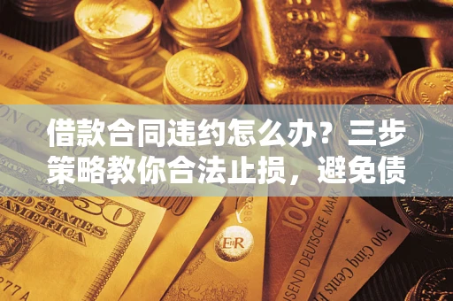 武汉借款合同违约怎么办？三步策略教你合法止损，避免债务危机升级